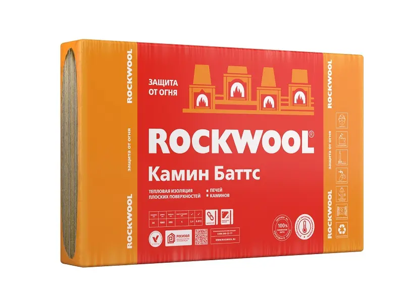 Rockwool Камин Баттс Rockwool Камин Баттс