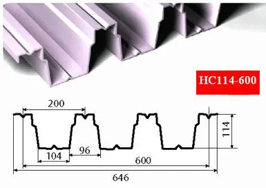 Профнастил Н114-600 Профнастил Н114-600