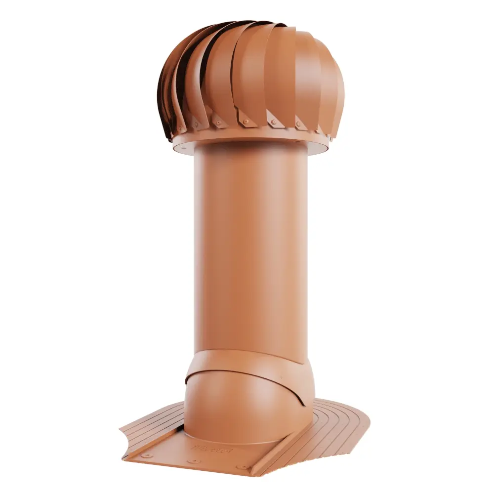 Роторная вентиляция для мягкой кровли при монтаже Роторная вентиляция для мягкой кровли при монтаже