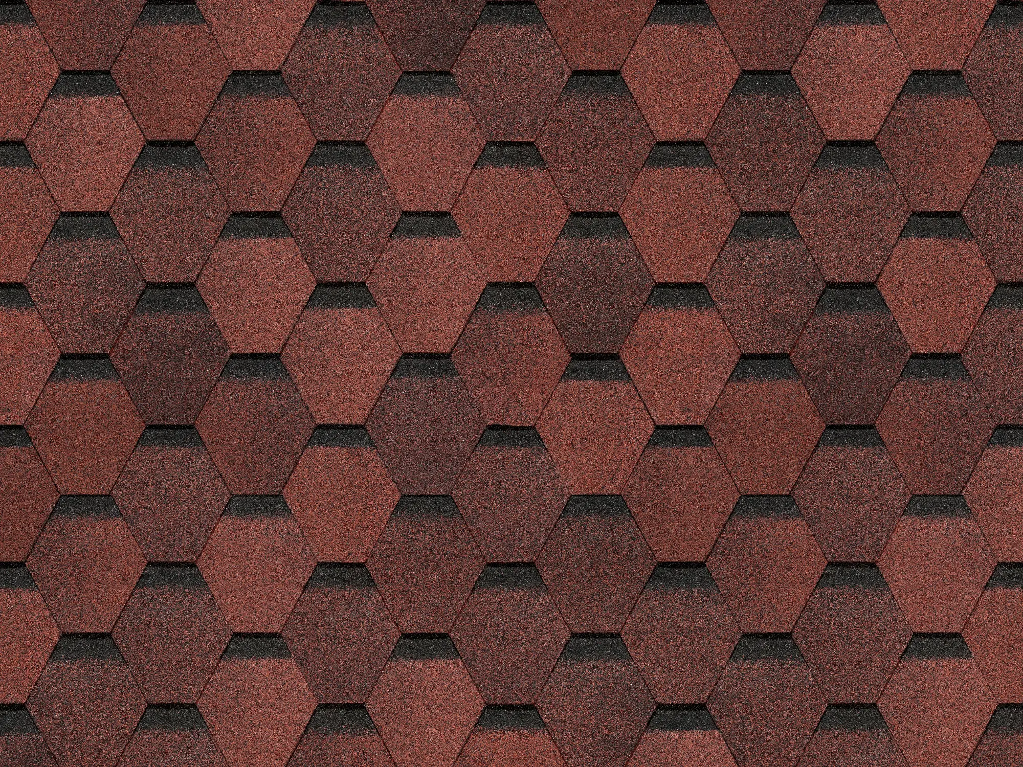 Гибкая черепица Eurasia, Шестигранник Гибкая черепица Eurasia, Шестигранник