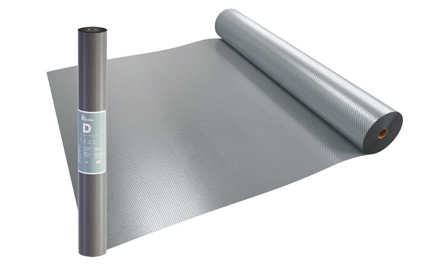 Гидро/пароизоляционная пленка Dacha D усиленная Гидро/пароизоляционная пленка Dacha D усиленная