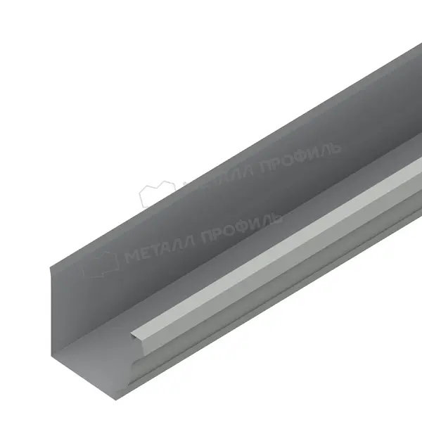 Желоб водосточный БЮДЖЕТ 120х86х3000 Желоб водосточный БЮДЖЕТ 120х86х3000