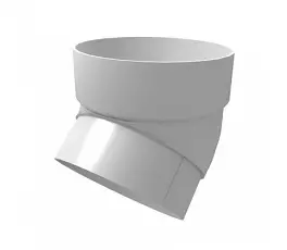 Колено трубы 45 градусов для водостока Колено трубы 45 градусов для водостока
